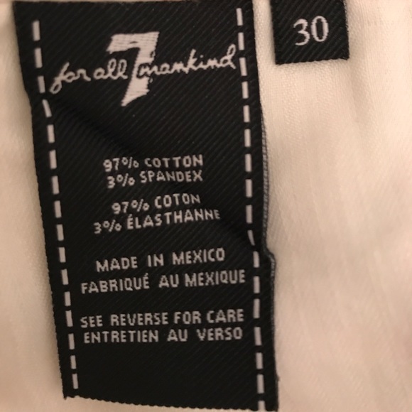 7 For All Mankind Floral Shorts - Picture 5 of 5